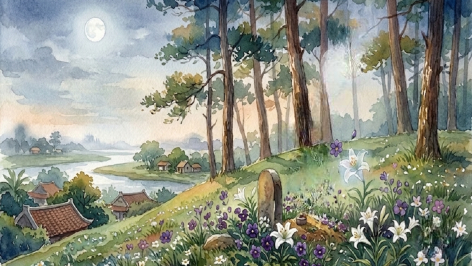 Truyện ngắn "Hoa trên mộ" - Nhà văn Thiên Sơn